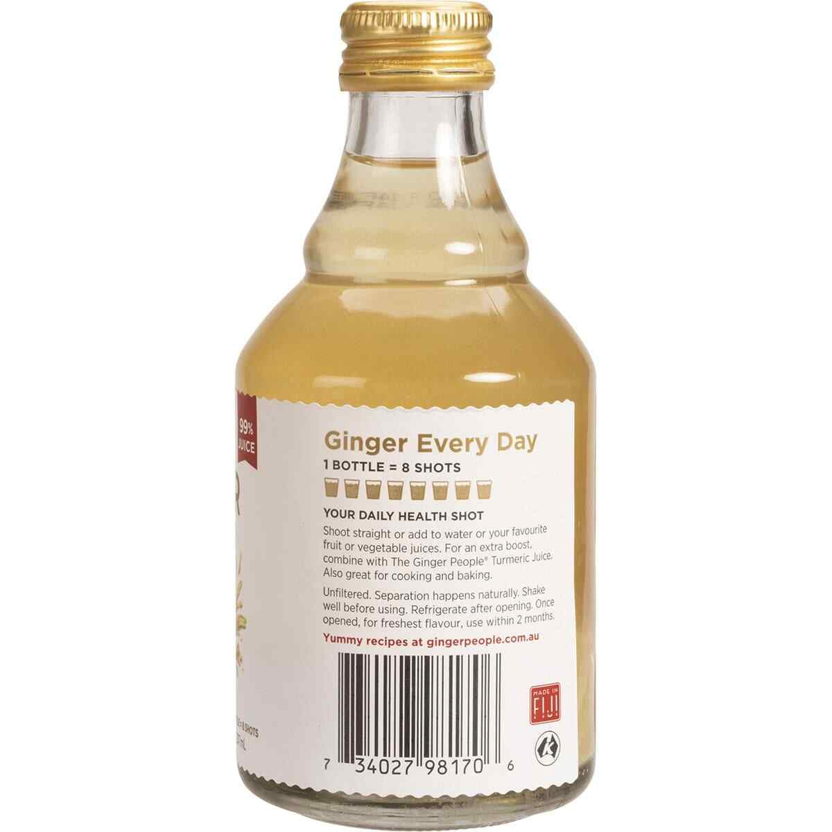 THE GINGER PEOPLE Ginger Juice 99% Juice 237Ml