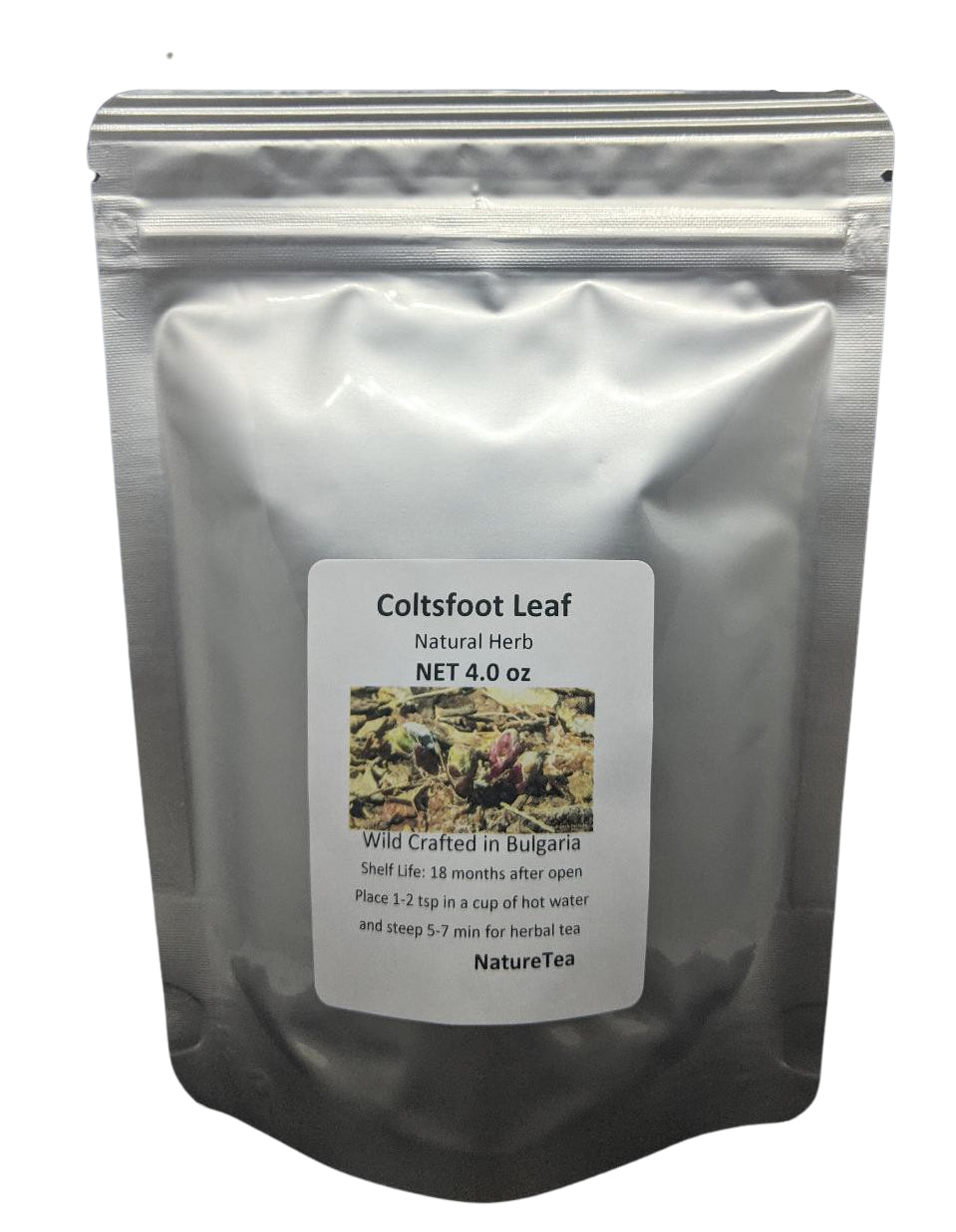 Coltsfoot Leaf - Dried Tussilago Farfara Leaf C/S 100% from Nature, Wild Crafted