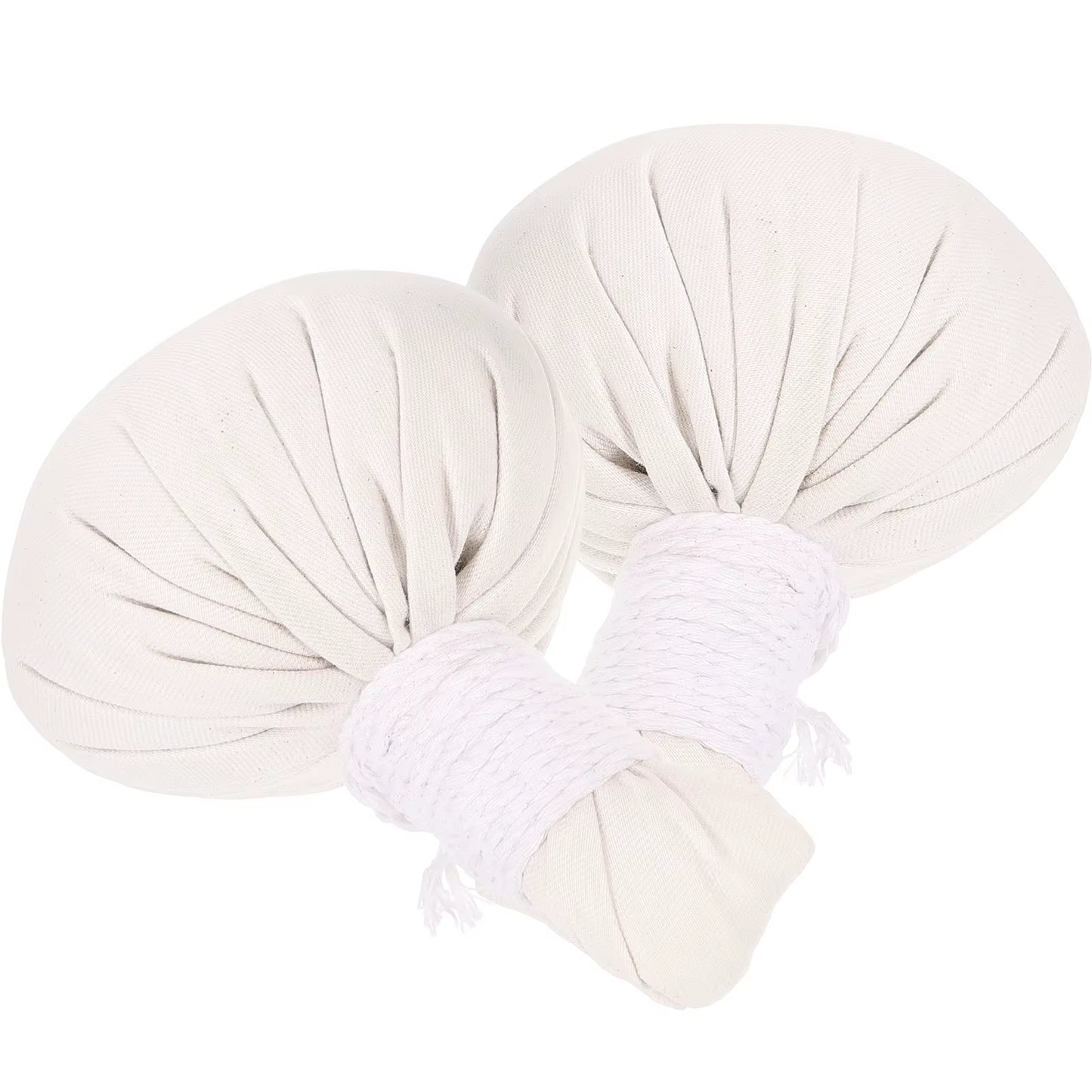 2Pc Natural Warming Pouches Pure Chinese Herbal Pouches Compress Ball Massage Ball Herbal Medicine Health Ball Warming Bags