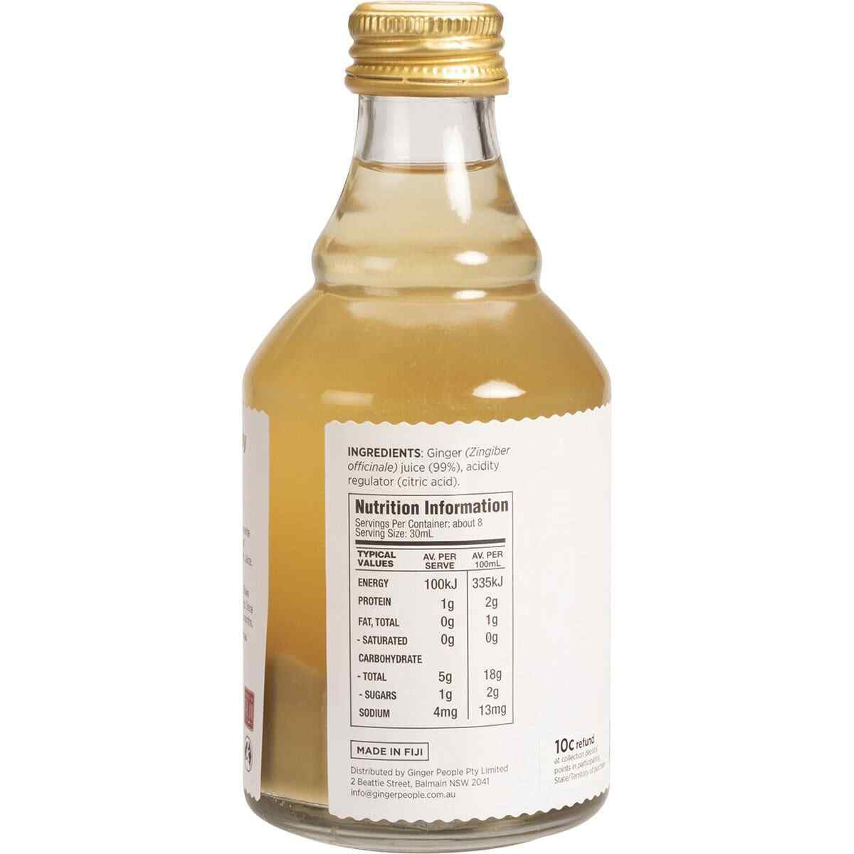 THE GINGER PEOPLE Ginger Juice 99% Juice 237Ml